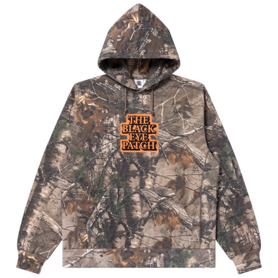 BlackEyePatch <BR>OG LABEL SAFETY REAL TREE CAMO HOODIE