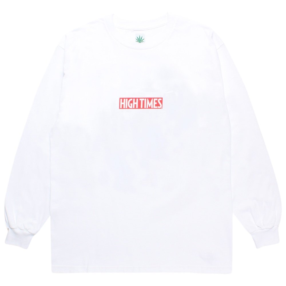 WACKOMARIA<BR>HIGHTIMES / CREW NECK LONG SLEEVE T-SHIRT(WHITE)