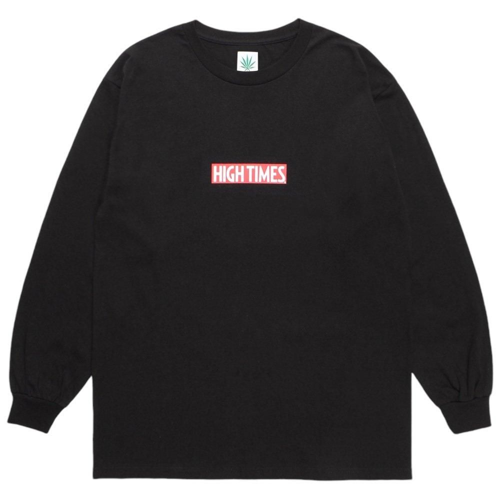 WACKOMARIA<BR>HIGHTIMES / CREW NECK LONG SLEEVE T-SHIRT(BLACK)