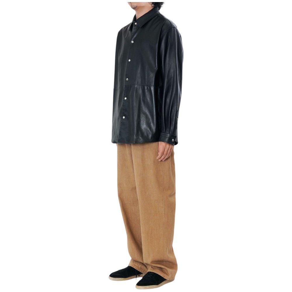 ジャケット・アウター Universal Products Leather Shirts Jacket UNIVERSAL PRODUCTS - 【残りわずか】Leather Shirts Jacket