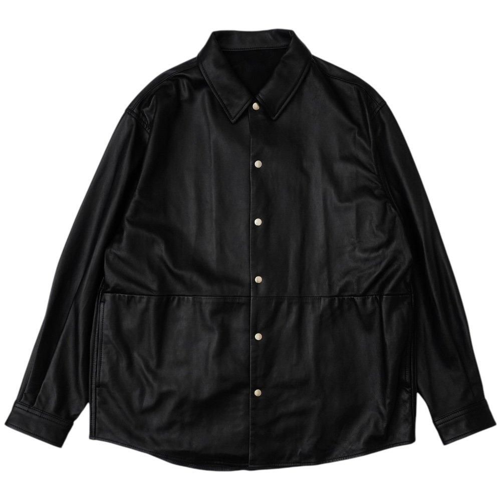 UNIVERSAL PRODUCTS<BR>LEATHER SHIRT JACKET