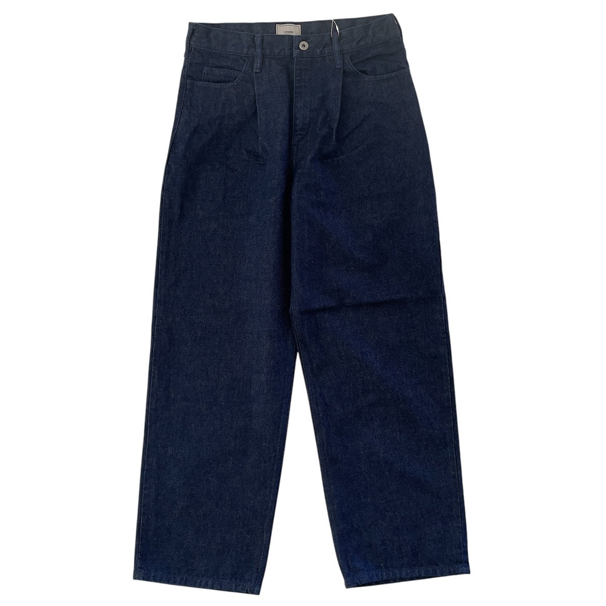 EVCON<BR>1TUCK BAGGY DENIM