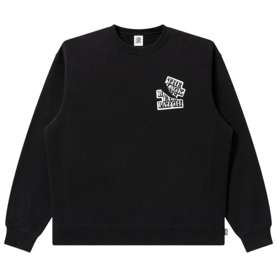 BlackEyePatch <BR>RIPPED APART OG LABEL CREW SWEAT