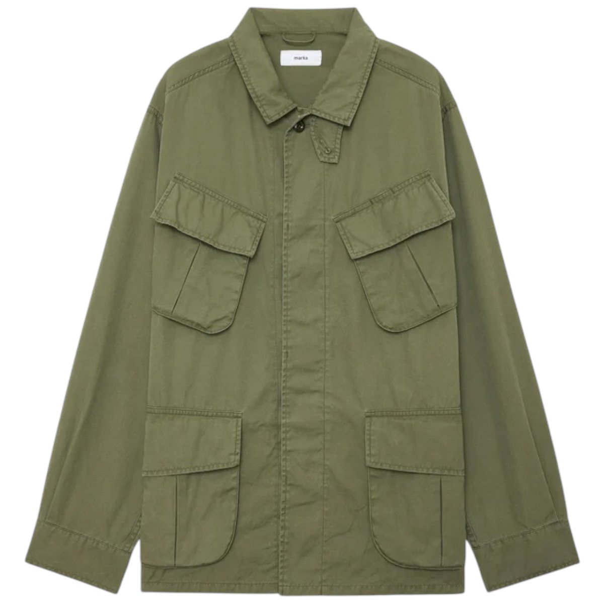 marka<BR>JUNGLE FATIGUE JACKET - ORGANIC COTTON WEATHER CLOTH -