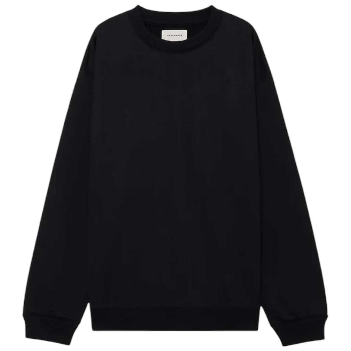 MARKAWARE <BR>COMFORT SWEAT - ORGANIC COTTON HEAVY FLEECE -(BLACK)