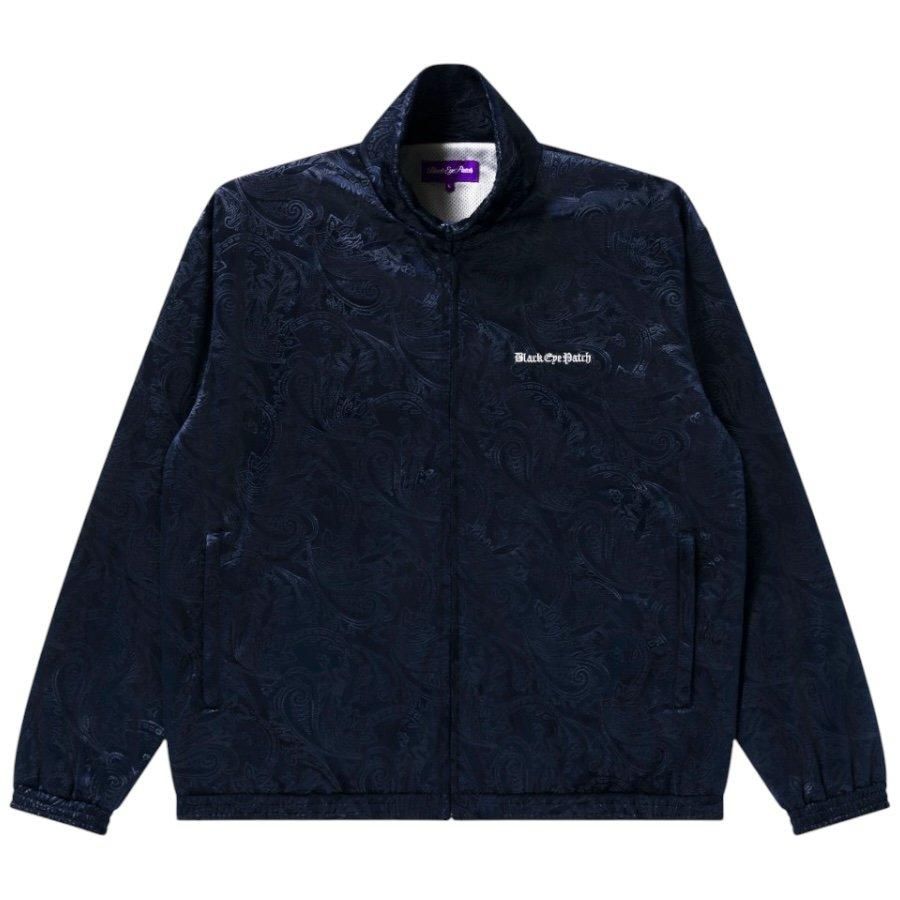 BlackEyePatch <BR>OE LOGO PAISLEY TRACK JACKET