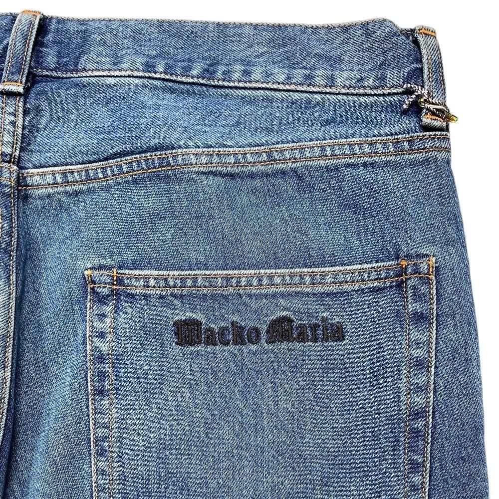 TIGHT / WASHED DENIM PANTS（BLACK）