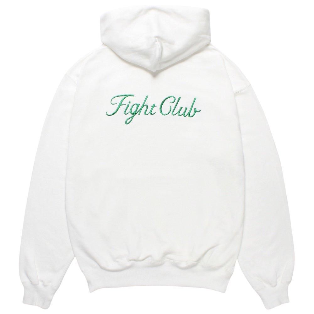 L白【WACKOMARIA】MIDDLE HOODED SWEAT／新品／送料込 WACKO MARIA＞MIDDLE WEIGHT HOODED SWEAT SHIRT (TYPE-2