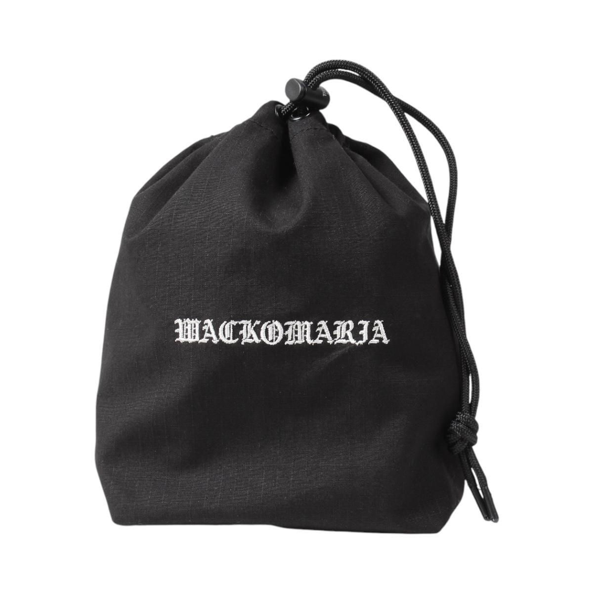 NYLON SHOULDER POUCH【BLACK】｜WACKO MARIA｜MELTING POT