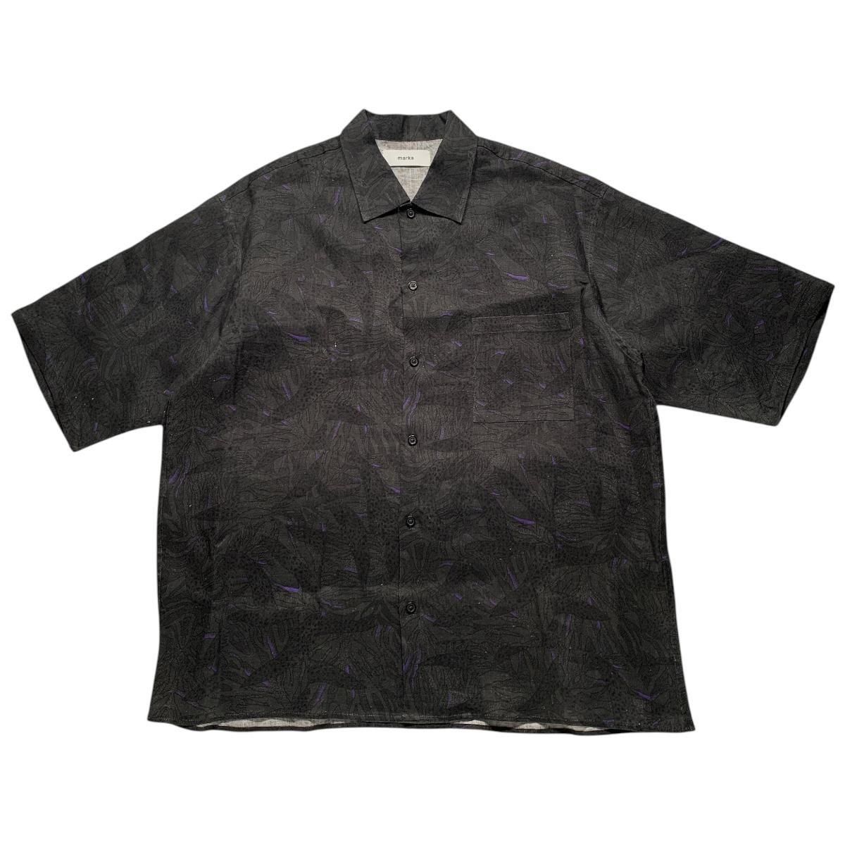 marka《マーカ》| OPEN COLLAR S/S SHIRT - LINEN TROPICAL marka《マーカ》| OPEN COLLAR S/S SHIRT - LINEN TROPICAL