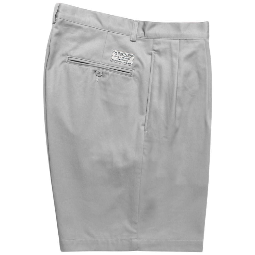 WACKOMARIA《ワコマリア》DOUBLE PLEATED CHINO SHORT TROUSERS WACKOMARIA《ワコマリア》DOUBLE PLEATED CHINO SHORT TROUSERS