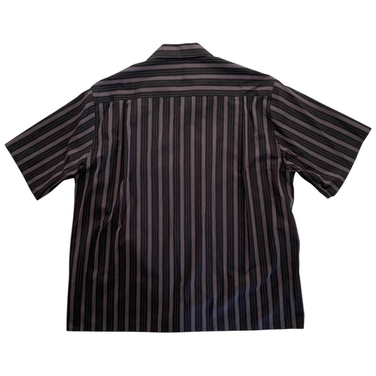 WACKOMARIA《ワコマリア》STRIPED OPEN COLLAR SHIRT(TYPE-2