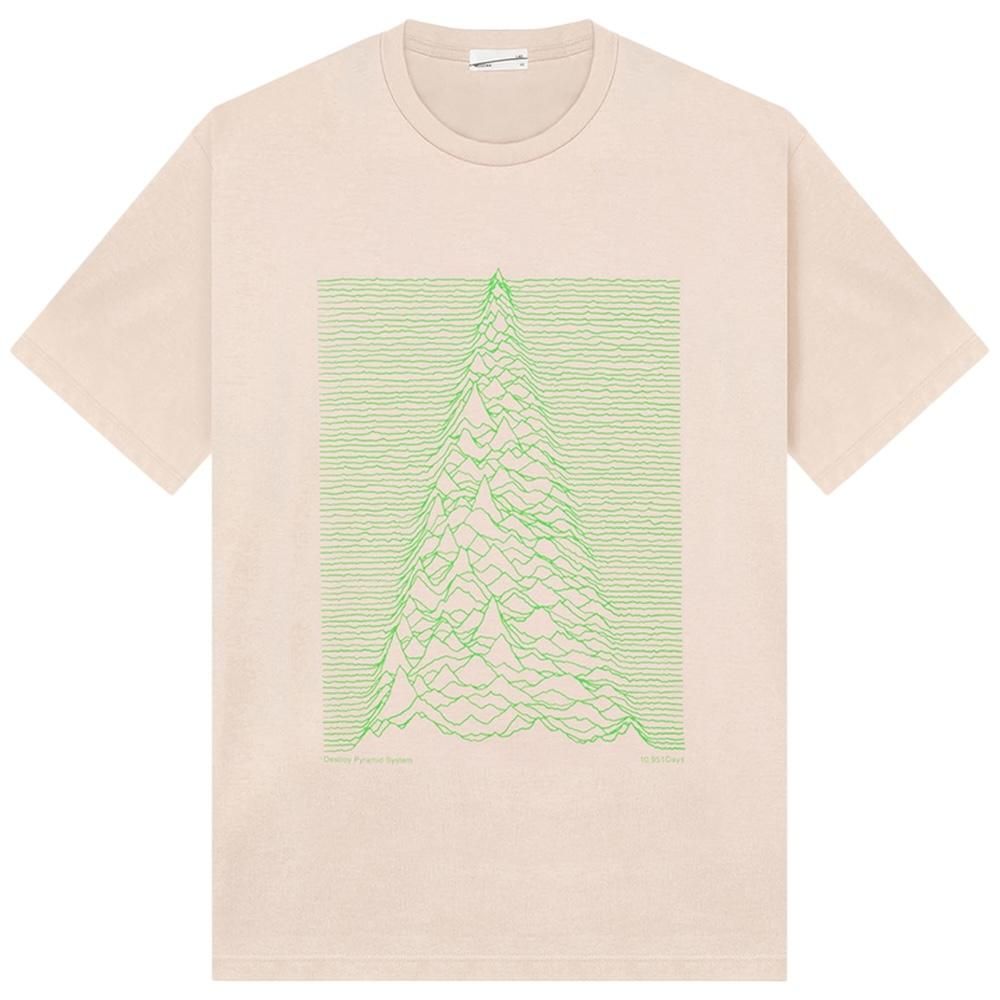 LAD MUSICIAN <BR>PERMANENT ROCKER BIG T-SHIRT(PINK BEIGE)