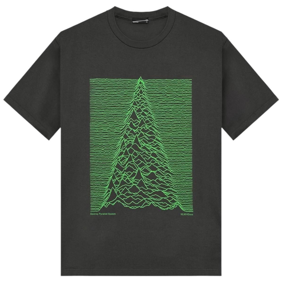 LAD MUSICIAN <BR>PERMANENT ROCKER BIG T-SHIRT(MOSS GRAY)