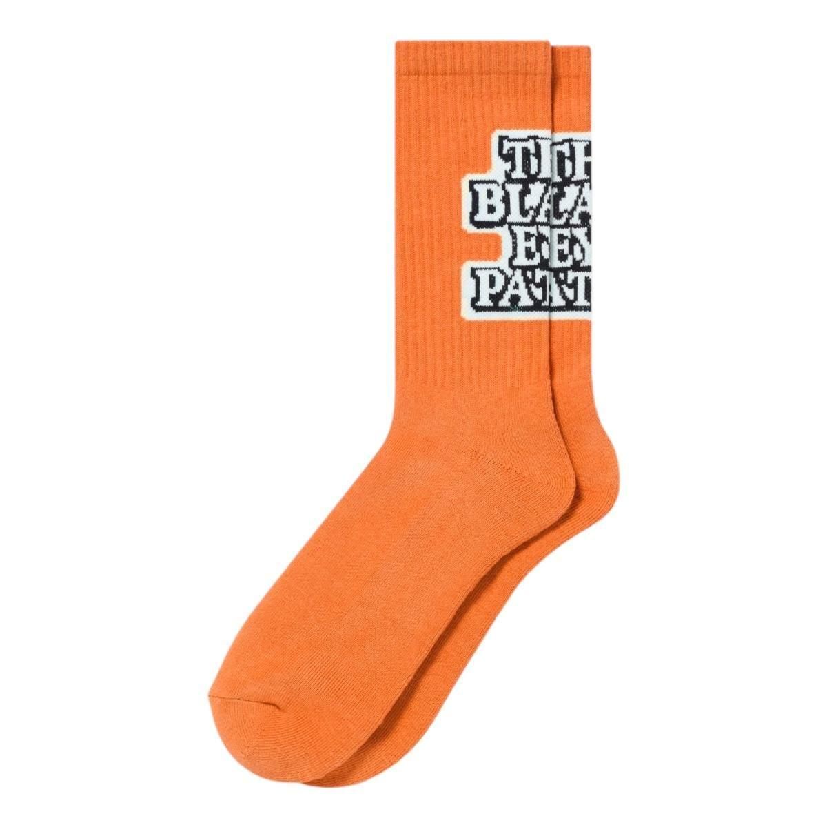 BlackEyePatch <BR>OG LABEL SOCKS(ORANGE)
