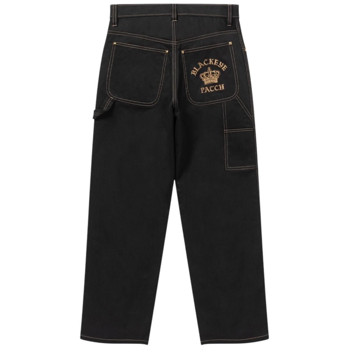 BlackEyePatch <BR>CROWN LOGO PAINTER PANTS