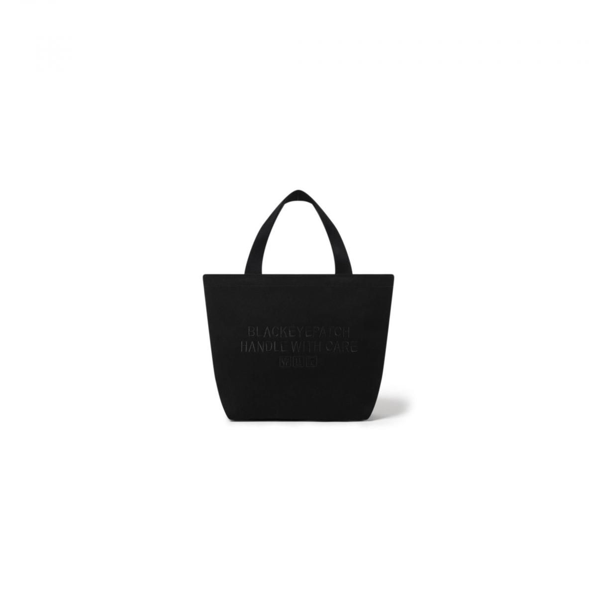 HWC LABEL TOTE BAG SMALL BLACK – BlackEyePatch