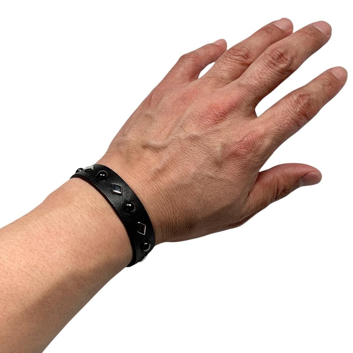 WACKOMARIA《ワコマリア》WOLF'S HEAD / WRIST BAND 15mm(M)(WOLFSHEAD