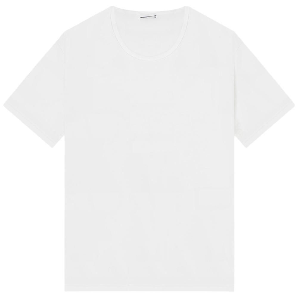 LAD MUSICIAN <BR>PERMANENT ROCKER U-NECK BIG T-SHIRT(WHITE)