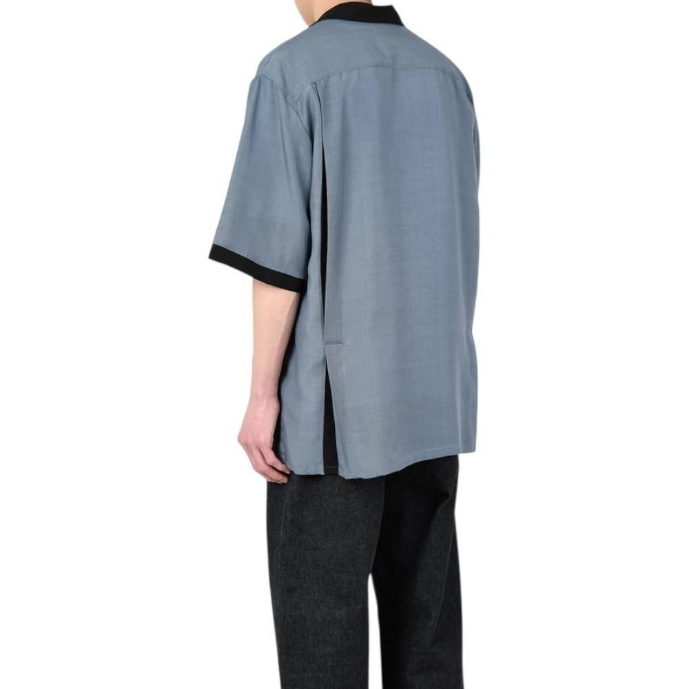 トップス LAD MUSICIAN SHORT SLEEVE BOWLING SHIRT LAD MUSICIAN《ラッドミュージシャン》TENCEL BRORD SHORT