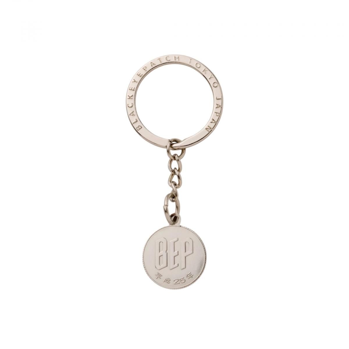 BlackEyePatch <BR>HUNDRED YEN COIN KEYCHAIN