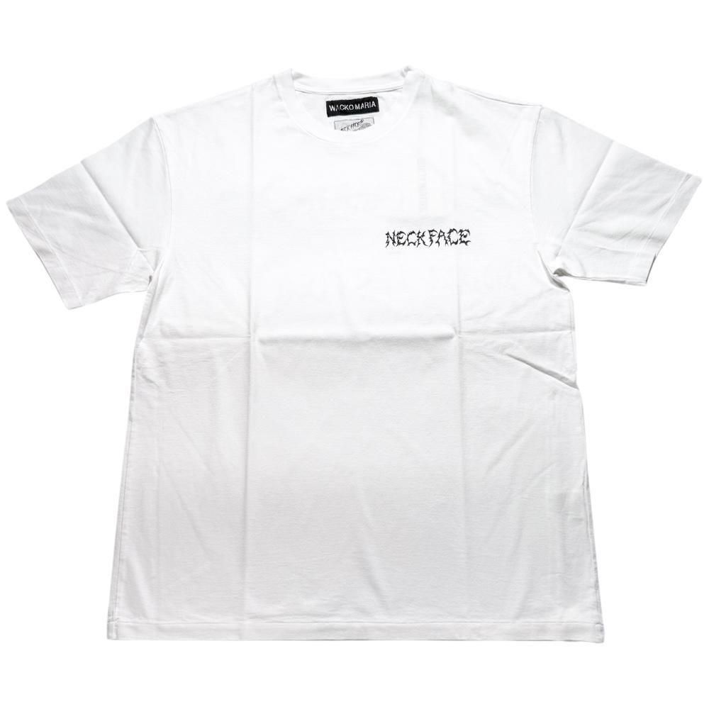 ワコマリア NECK FACE / WASHED HEAVY WEIGHT CREW NECK T-SHIRT TIGHT / NECK FACE / WASHED HEAVY WEIGHT CREW NECK T-SHIRT