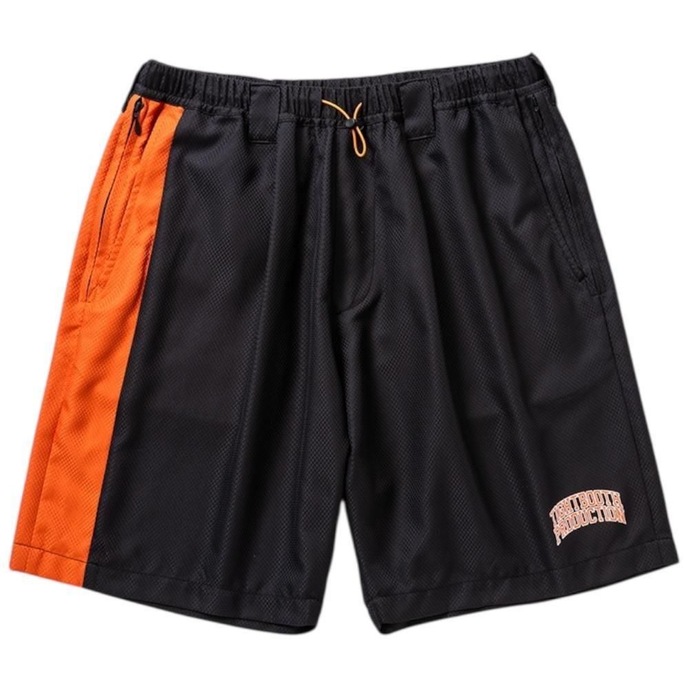 TIGHTBOOTH<BR>TBPR / COLLAGE DOBBY SHORTS(BLACK)
