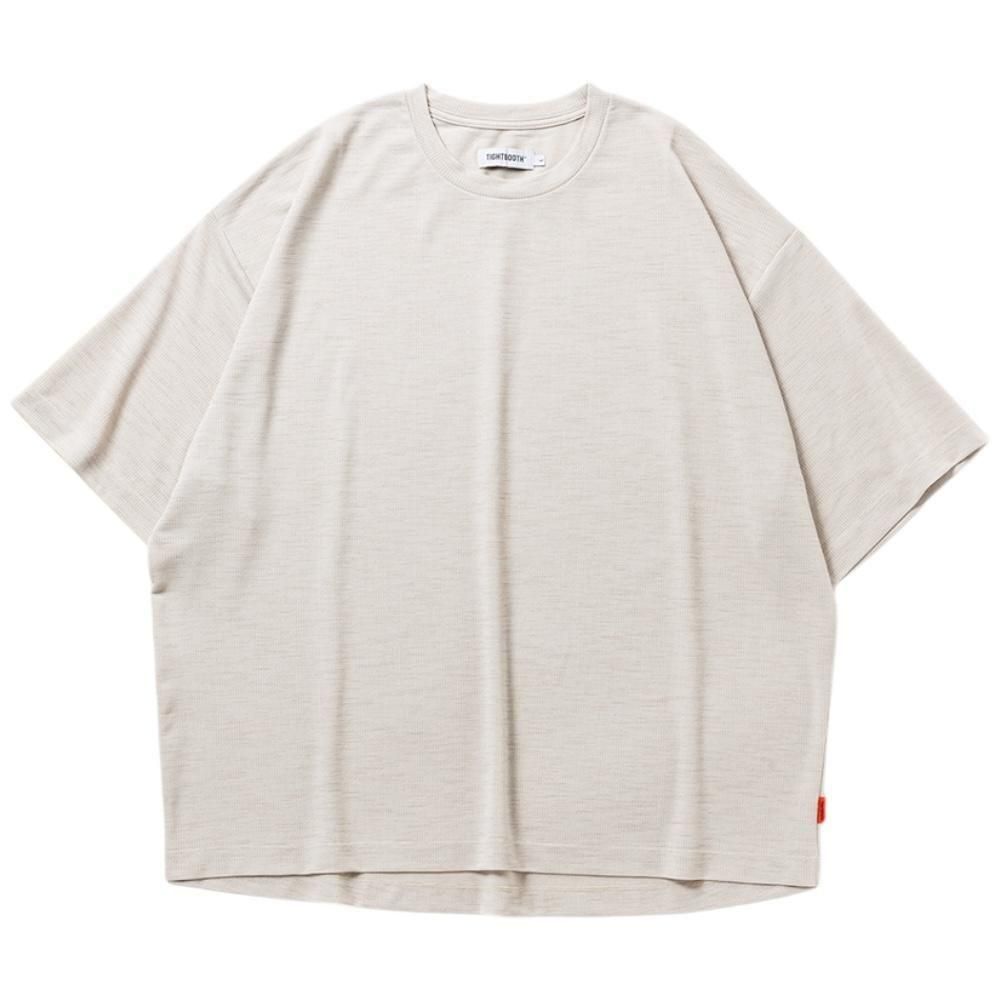 TIGHTBOOTH<BR>TBPR / CHIDRY S/S T-SHIRT(CREAM)