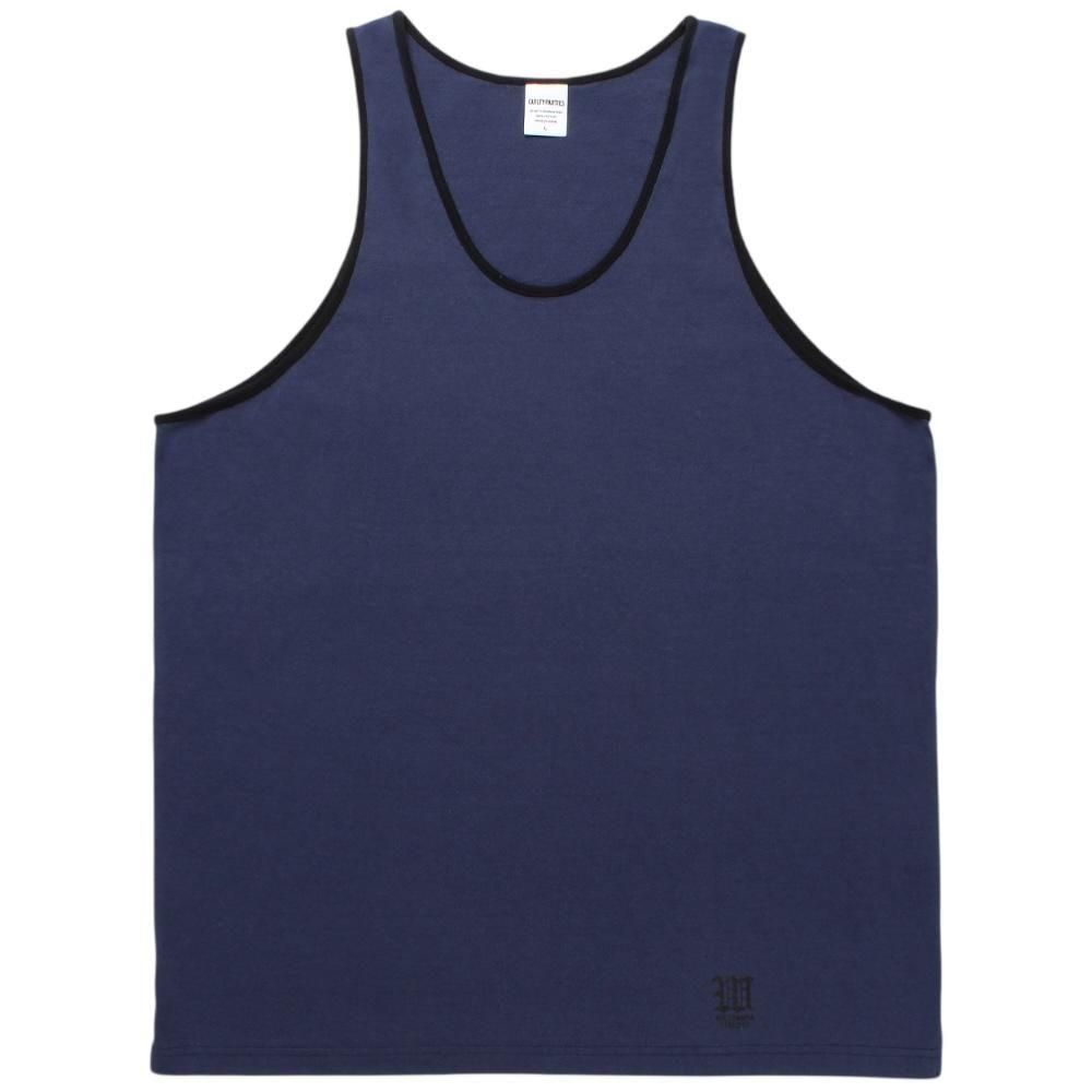 WACKOMARIA<BR>RINGER TANKTOP(TYPE-2)(NAVY)