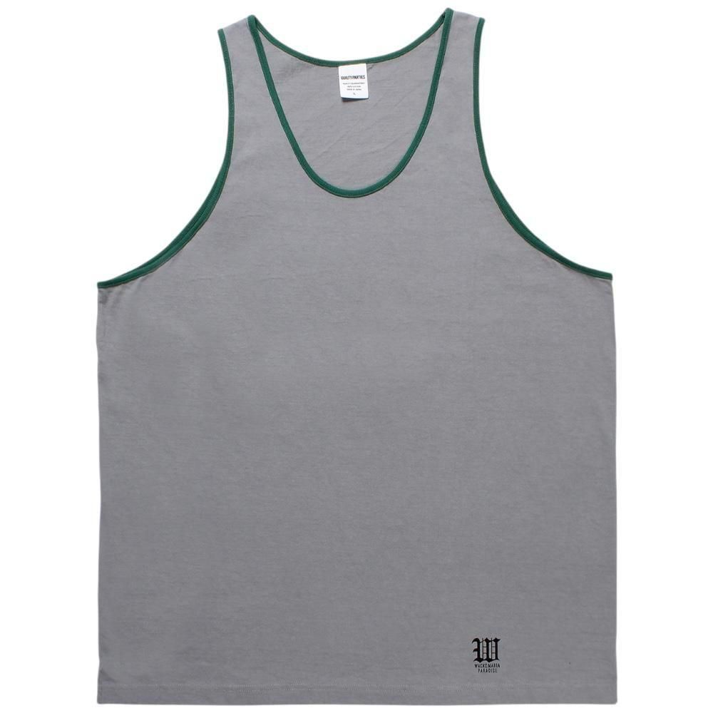 WACKOMARIA<BR>RINGER TANKTOP(TYPE-1)(GRAY)