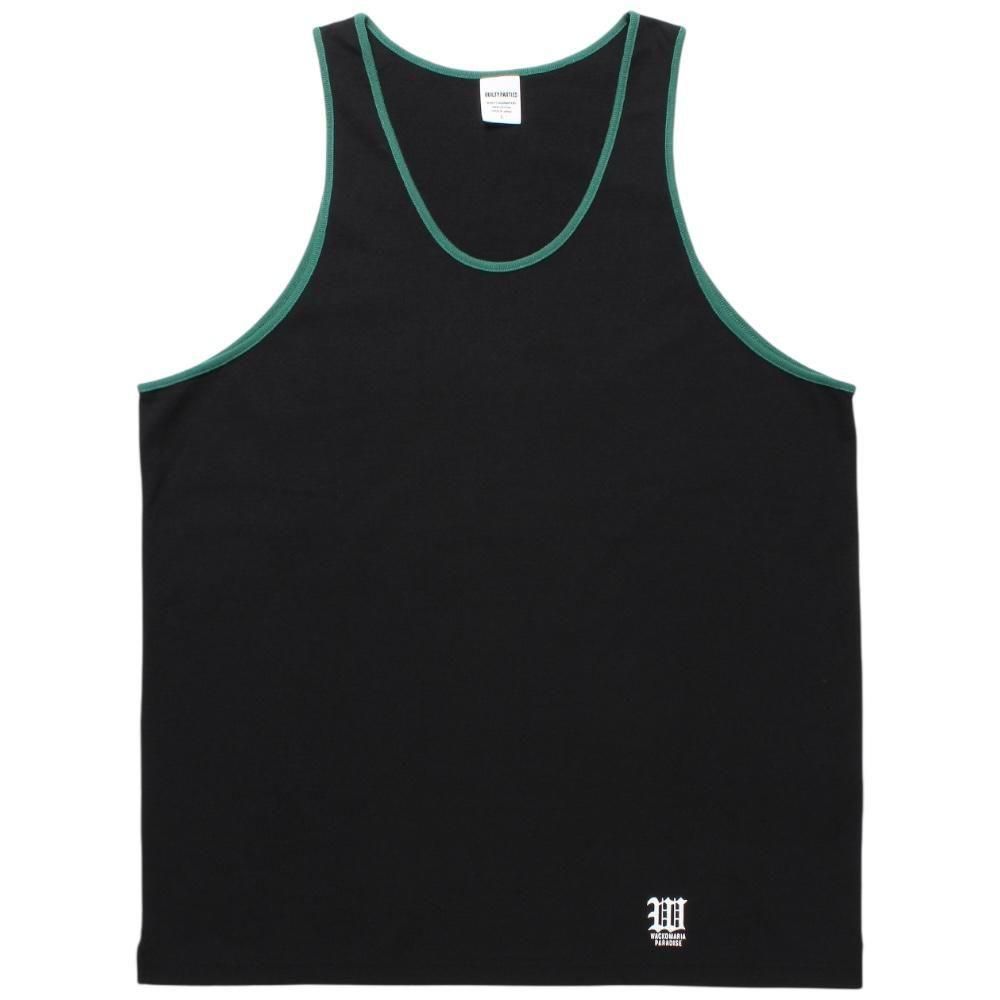 WACKOMARIA<BR>RINGER TANKTOP(TYPE-1)(BLACK)