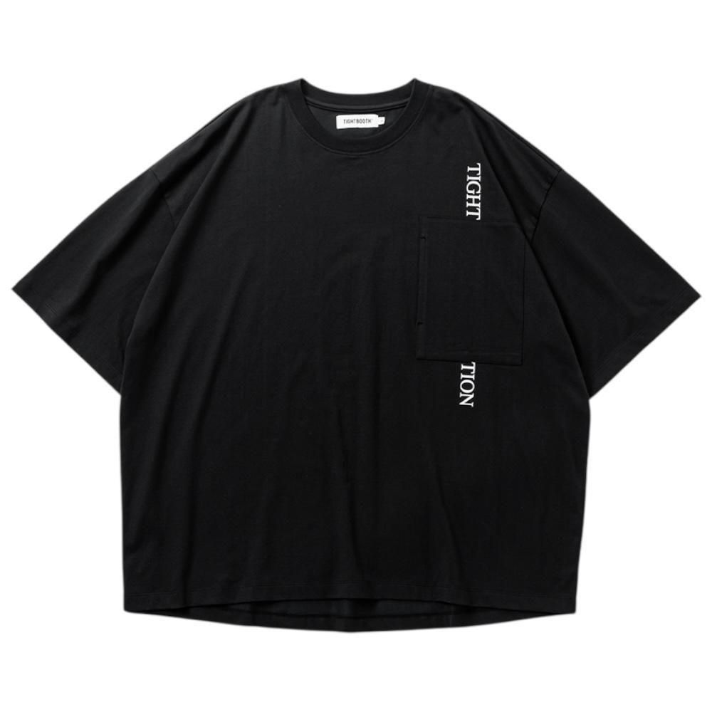 TIGHTBOOTH<BR>TBPR / STRAIGHT UP S/S T-SHIRT - Quick Dry -(BLACK)