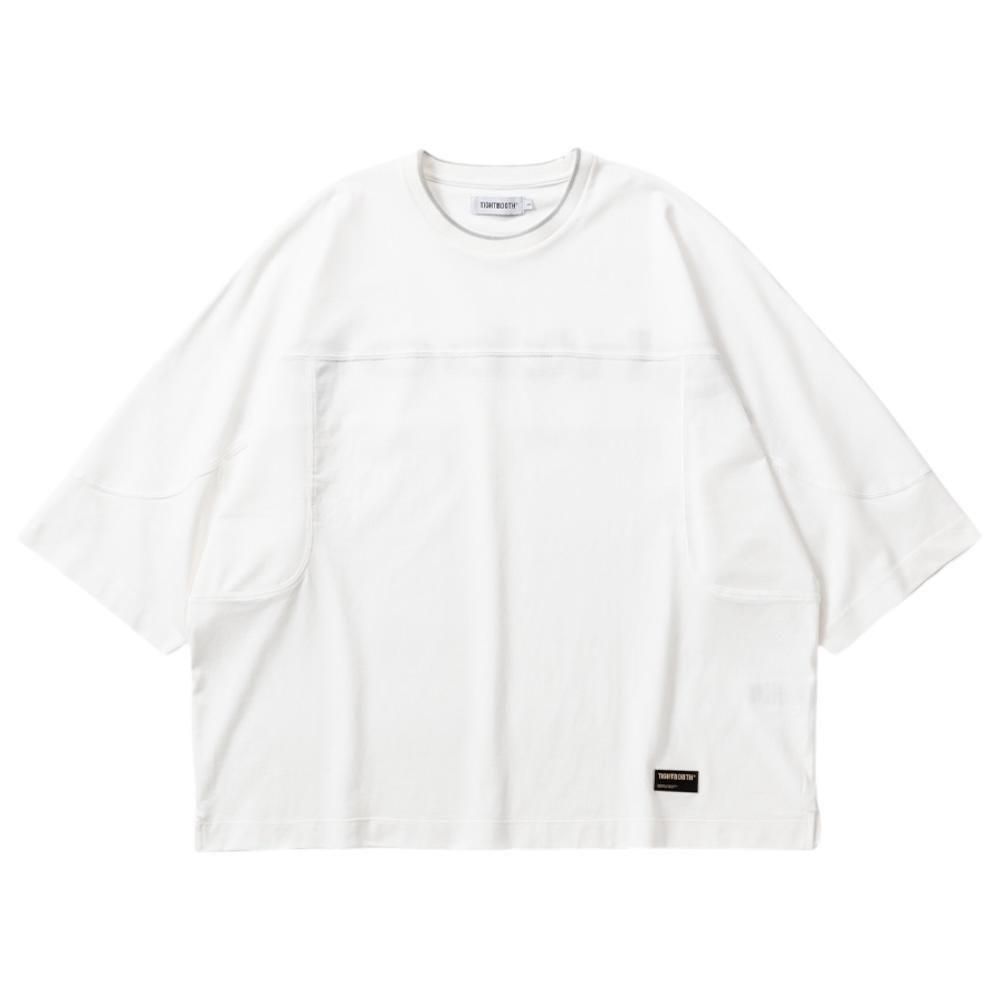 TIGHTBOOTH<BR>TBPR / 3/4 SLEEVE SUZU T-SHIRT(WHITE)