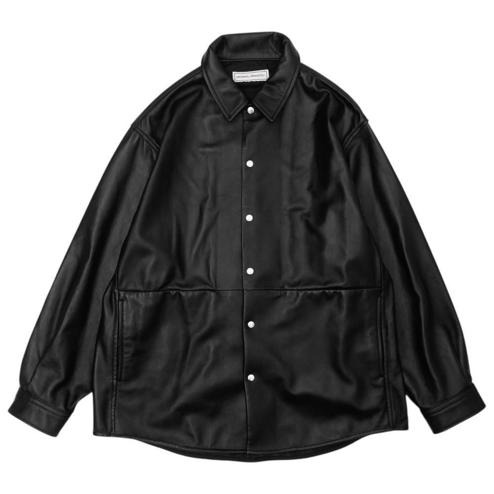 UNIVERSAL PRODUCTS<BR>LEATHER SHIRT JACKET