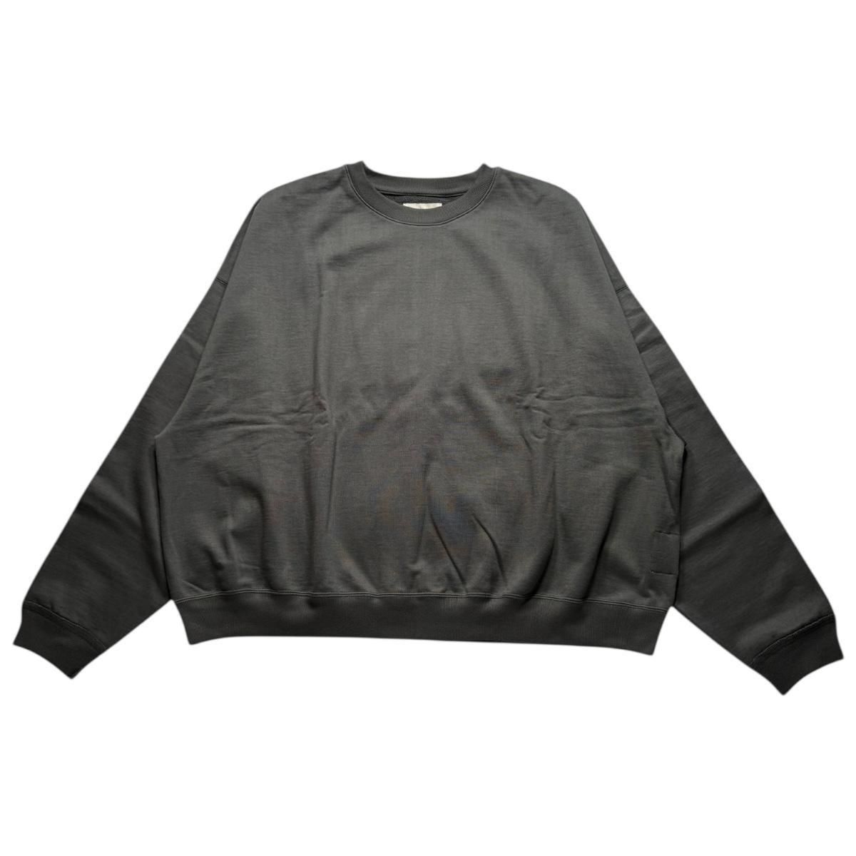 MARKAWARE <BR>HUGE SWEAT SHORT - ORGANIC COTTON HEAVY FLEECE -(FOREST GRAY)