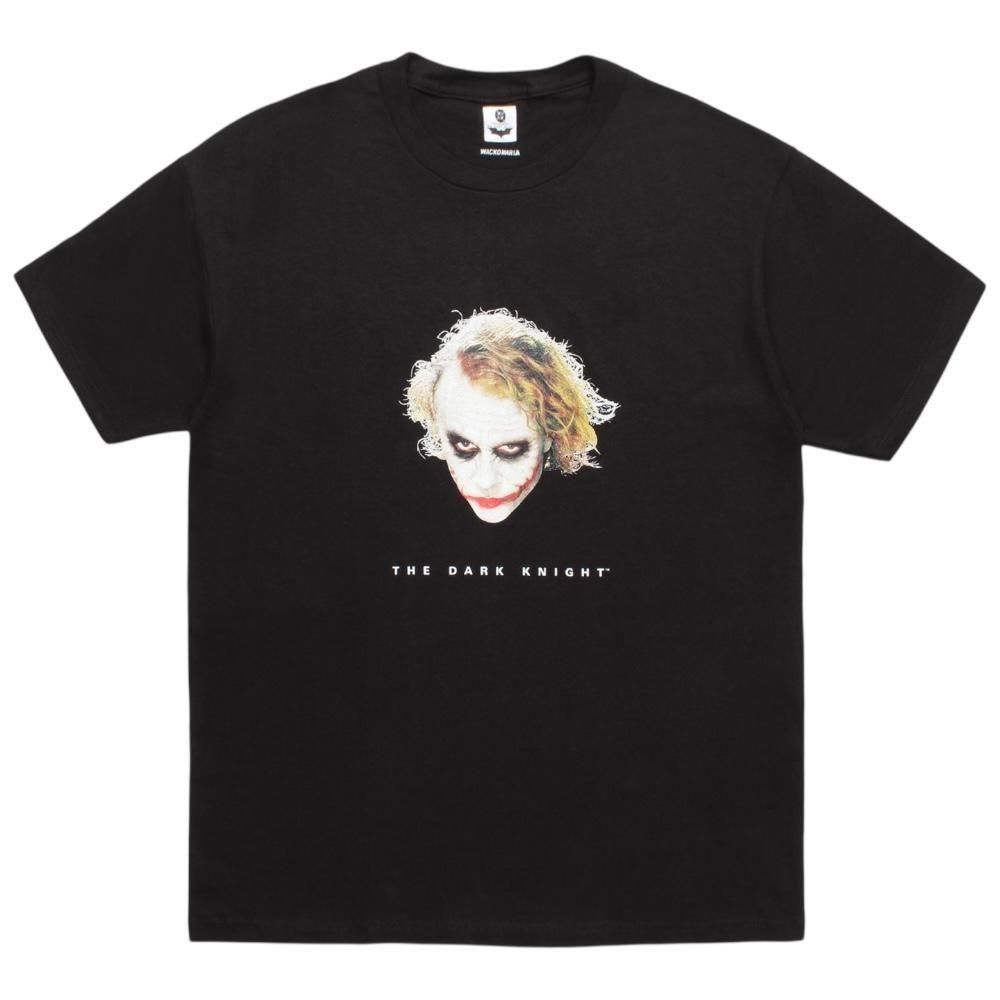 WACKOMARIA<BR>THE DARK KNIGHT TRILOGY / CREW NECK T-SHIRT(TYPE-2)(BLACK)