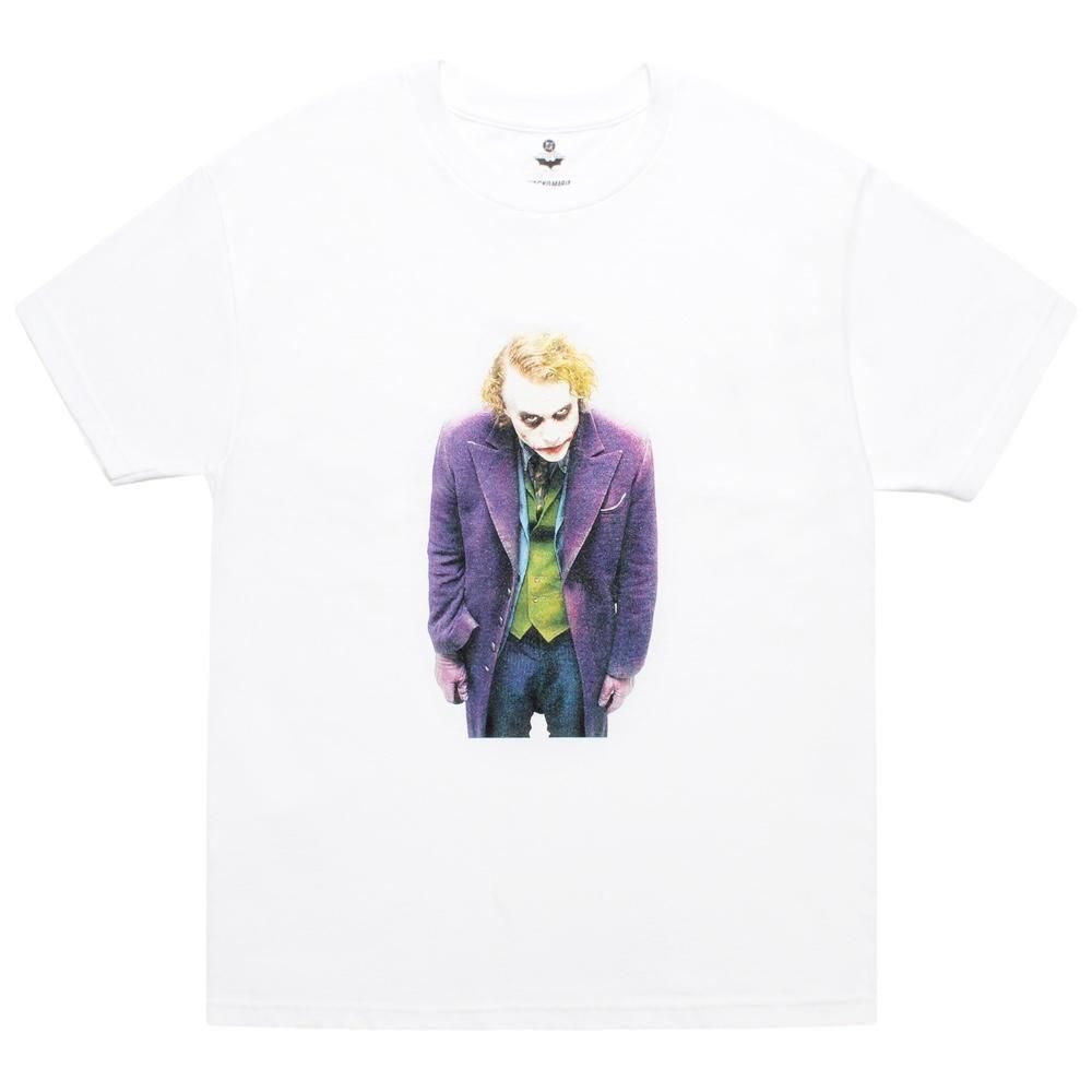 WACKOMARIA<BR>THE DARK KNIGHT TRILOGY / CREW NECK T-SHIRT(TYPE-1)(WHITE)