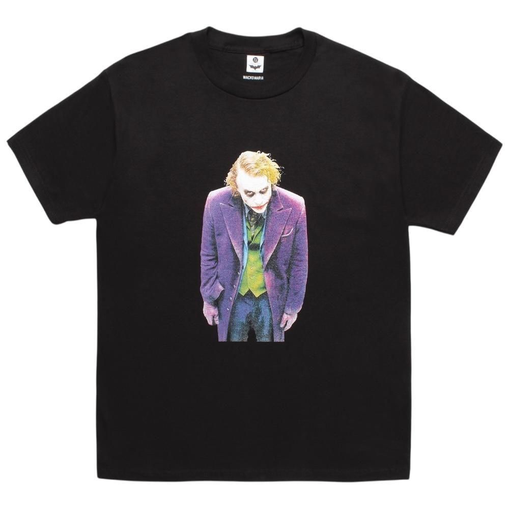 WACKOMARIA<BR>THE DARK KNIGHT TRILOGY / CREW NECK T-SHIRT(TYPE-1)(BLACK)