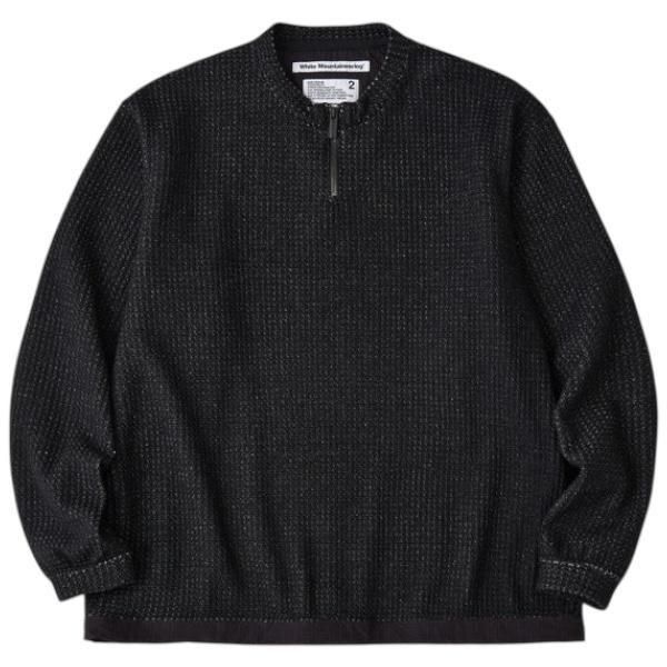 White Mountaineering<BR>HALF ZIP PULLOVER