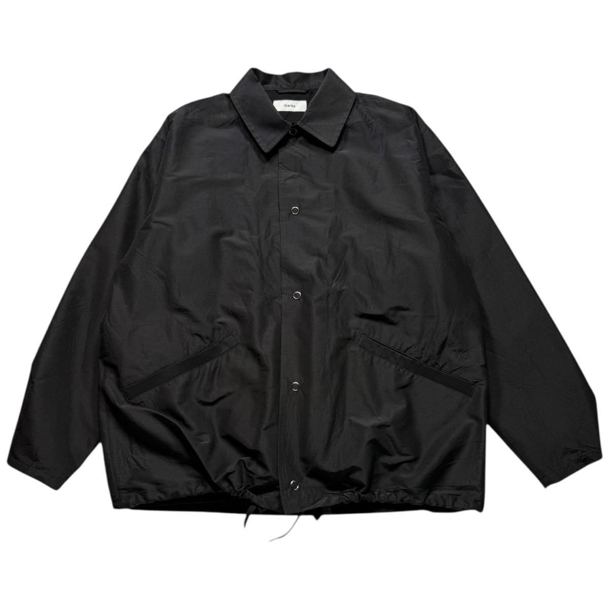 marka<BR>COACH JACKET - WOOL SILK HIGH COUNT TYPEWRITER -