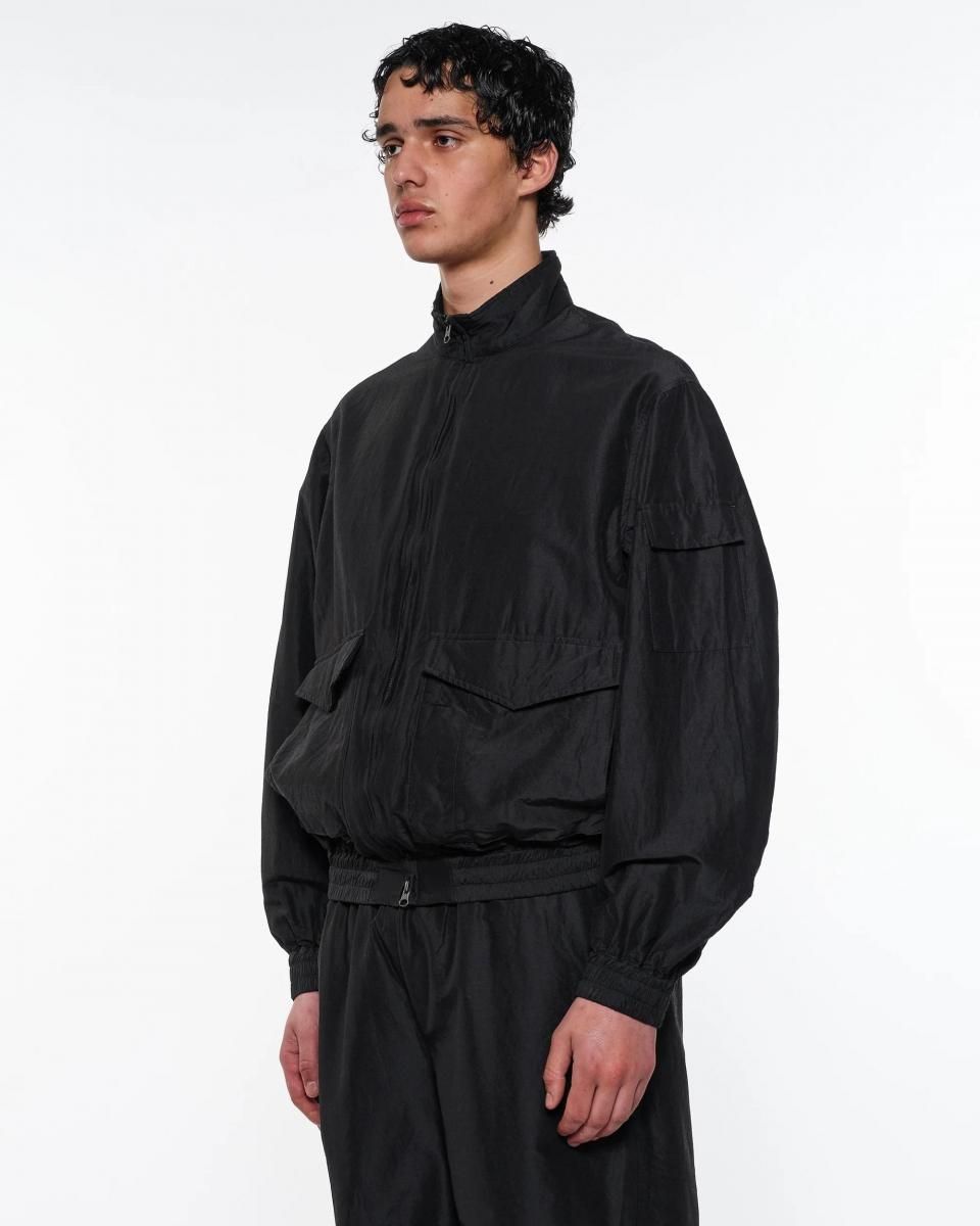 marka | FLIGHT JACKET - WOOL SILK HIGH COUNT TYPEWRITER