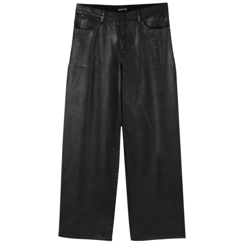 LAD MUSICIAN◇Double Knee Painter Pants/44/コットン/BLK/2124-503