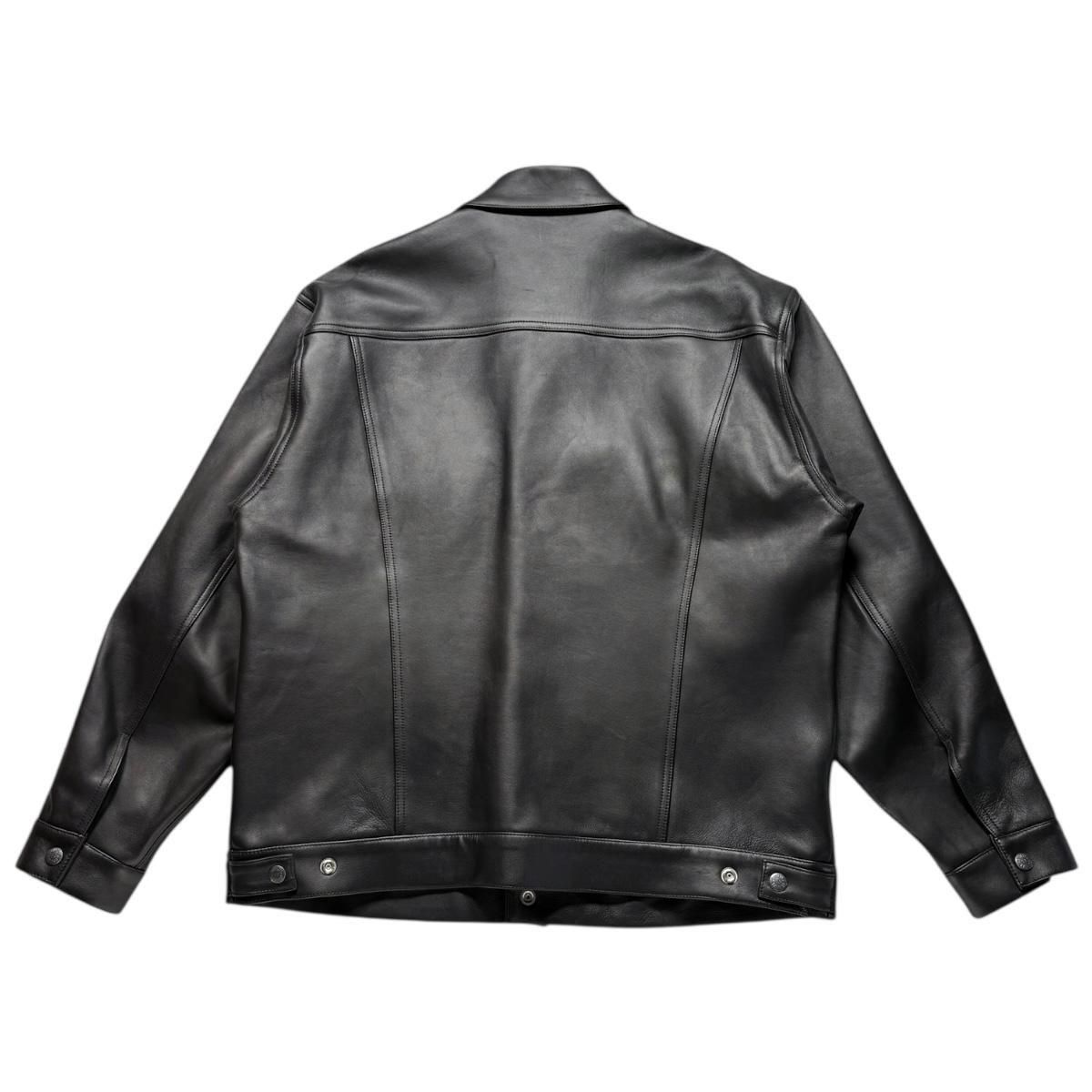 WACKO MARIA（ワコマリア）LEATHER TRUCKER JACKET WACKOMARIA《ワコマリア》LEATHER TRUCKER JACKET(TYPE-1)(25FWE