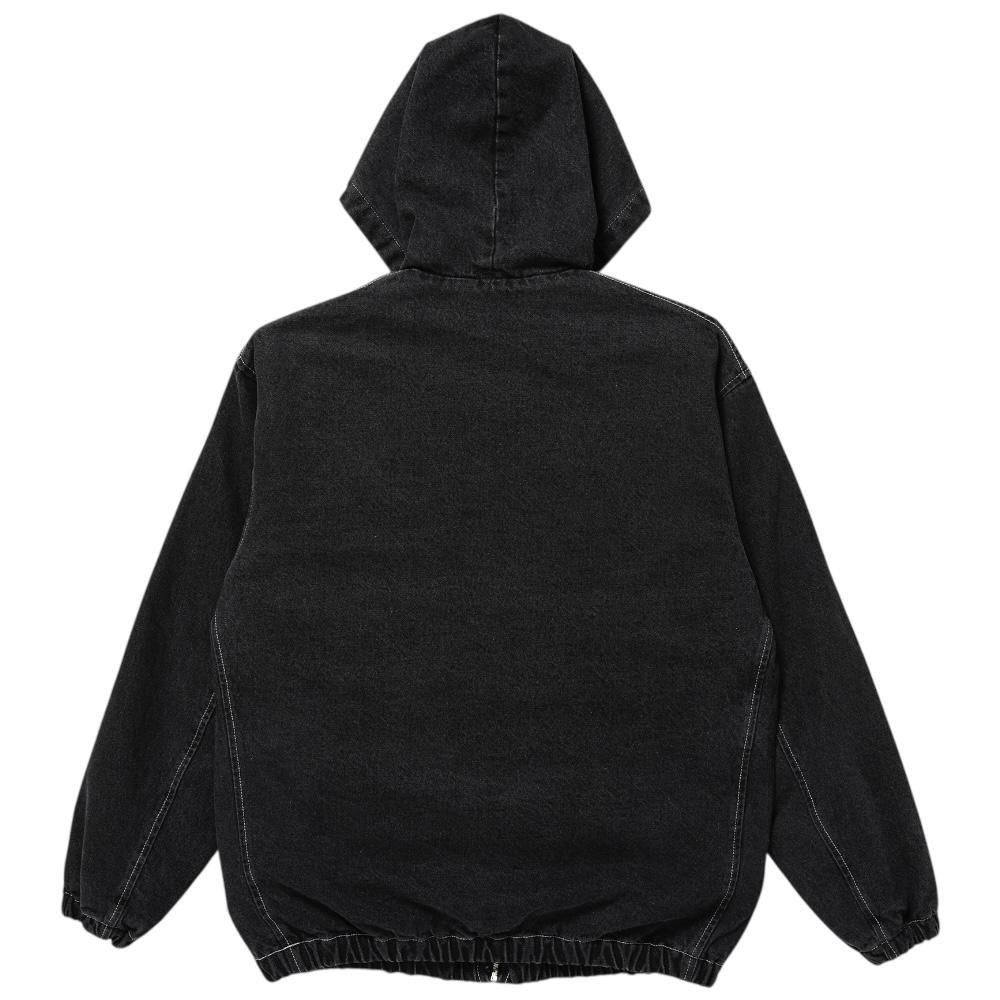 BlackEyePatch《ブラックアイパッチ》METAL LOGO HOODED DENIM JACKET