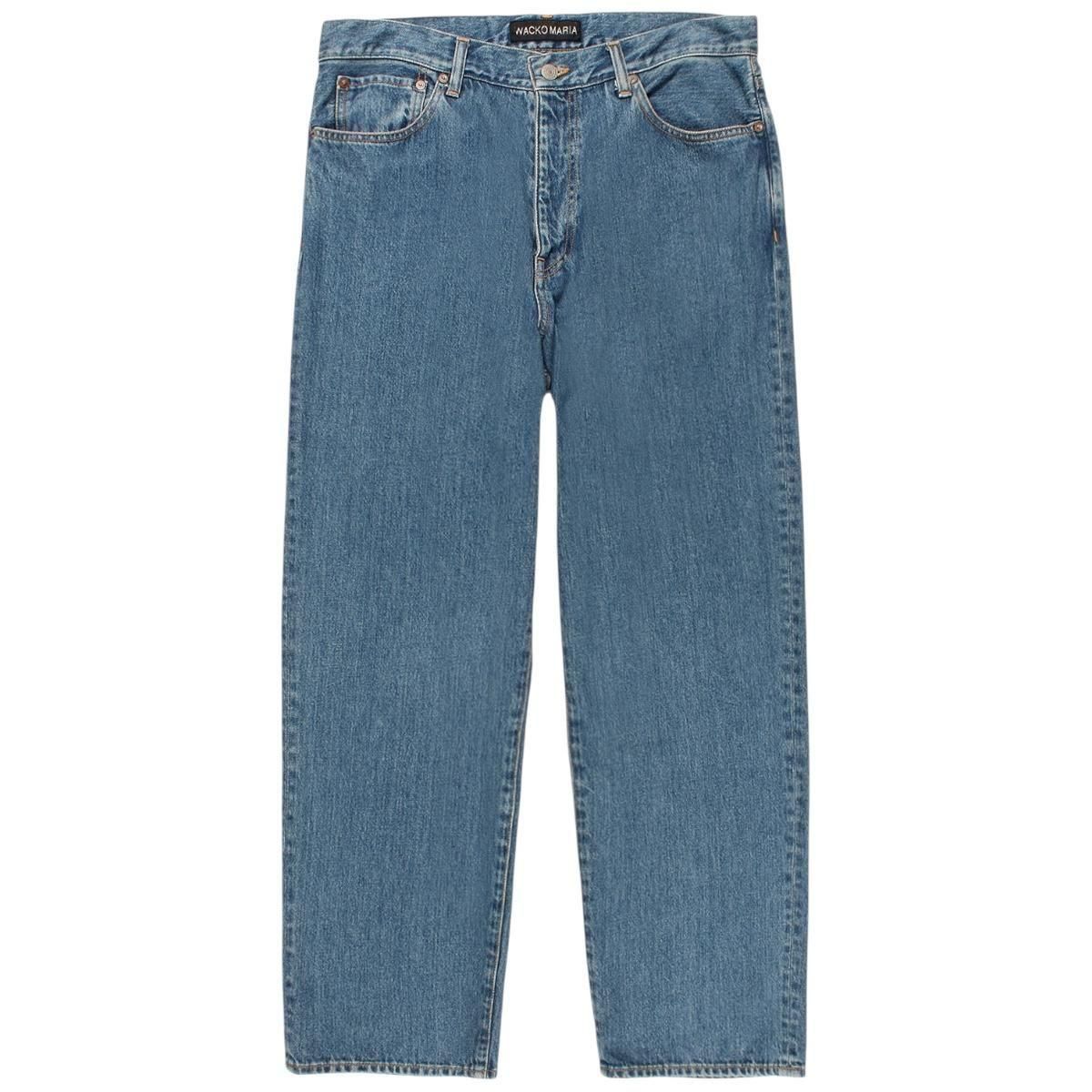 WACKOMARIA<BR>DENIM PANTS(INDIGO)