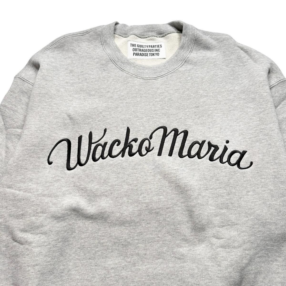 WACKOMARIA《ワコマリア》MIDDLE WEIGHT CREW NECK SWEAT SHIRT