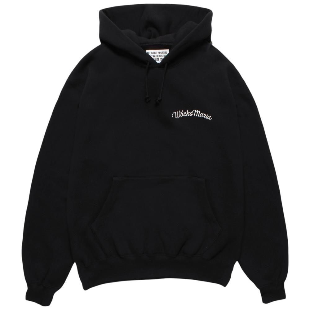 L白【WACKOMARIA】MIDDLE HOODED SWEAT／新品／送料込 MIDDLE WEIGHT PULLOVER HOODED SWEAT SHIRT( TYPE-2 ) | WACKOMARIA