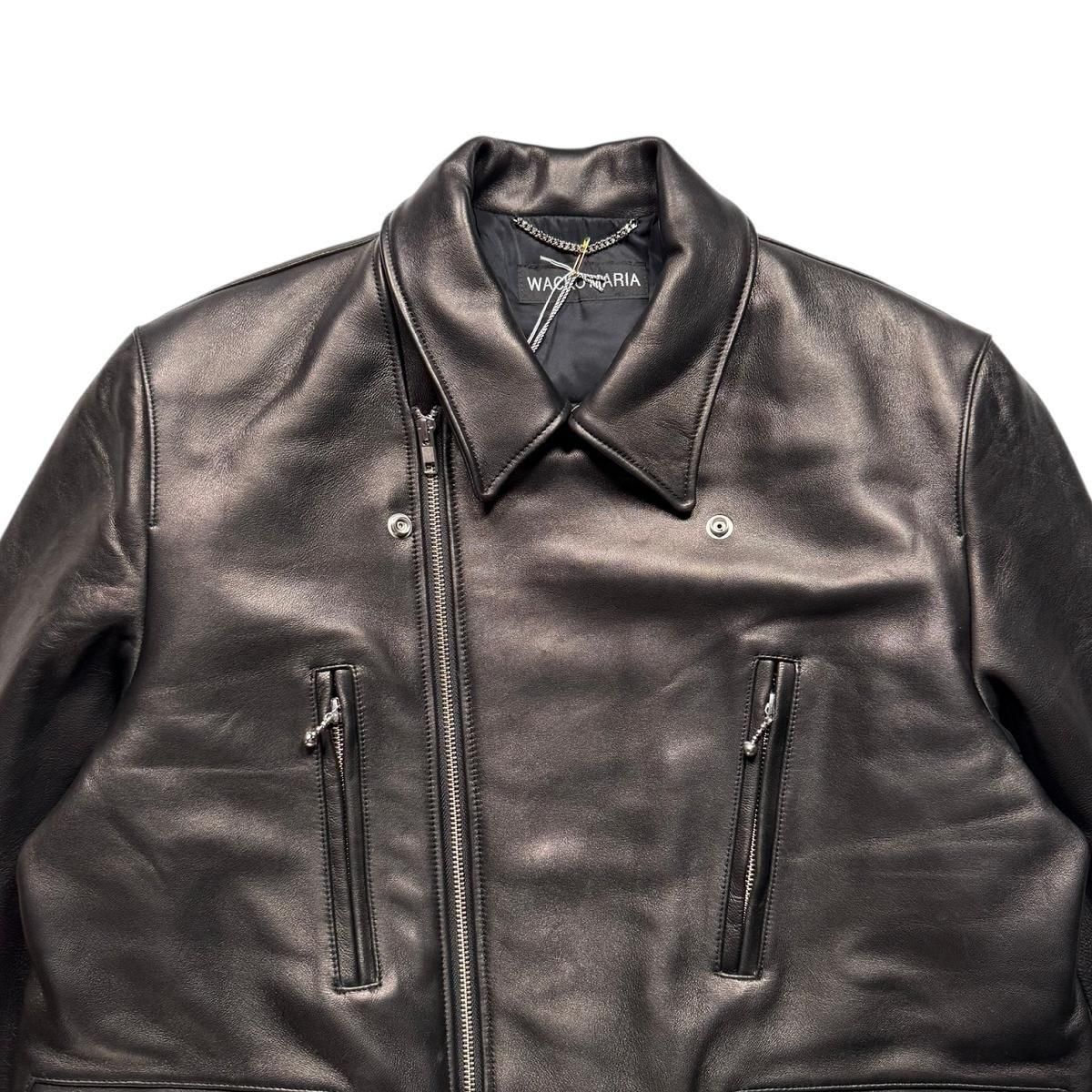 WACKOMARIA《ワコマリア》DOUBLE RIDERS LEATHER JACKET(TYPE-1