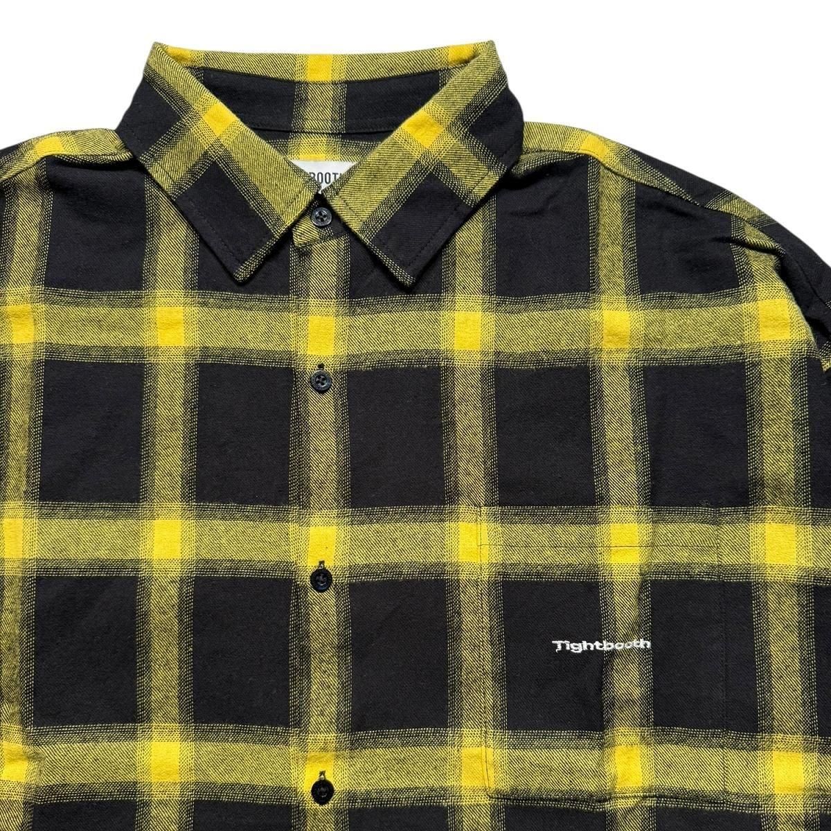 TIGHTBOOTH TBPR PLEATS SHIRT JKT ブラック　L soldout! _ TBPR SS24-JK07 STRAIGHT UP COACH JKT ◇ TIGHTBOOTH