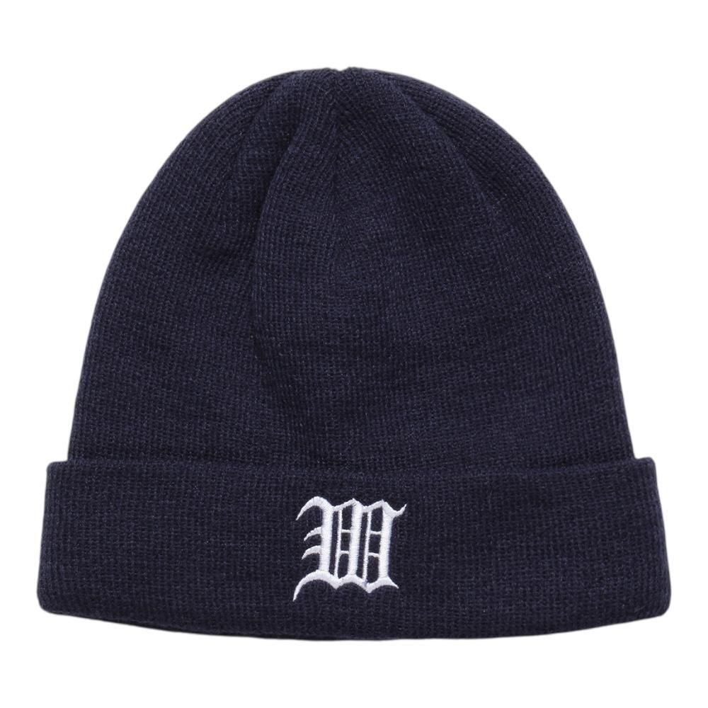 WACKOMARIA<BR>KNIT WATCH CAP(TYPE-2)(NAVY)